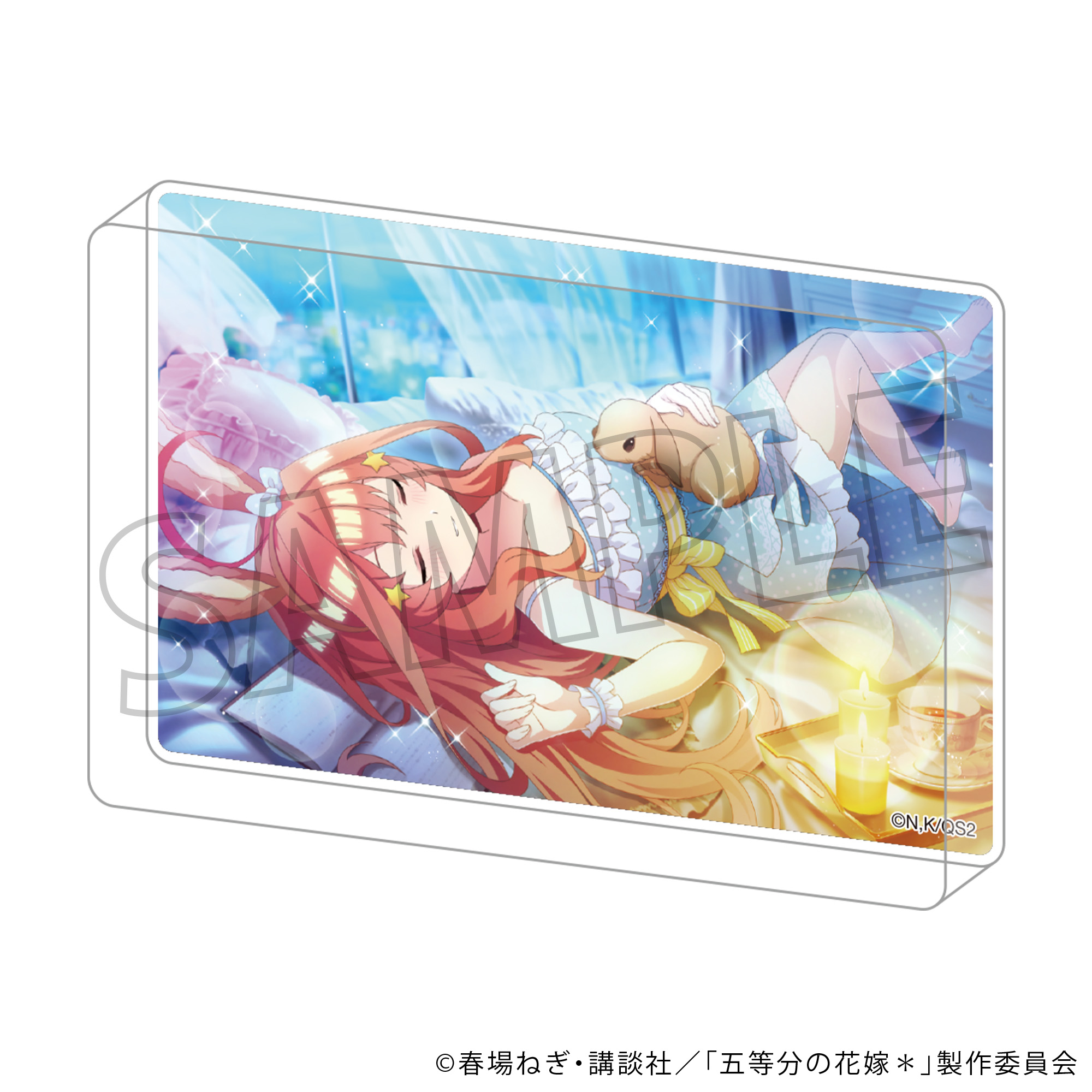 五等分の花嫁＊_アクリルブロック／（うさみみ）中野五月