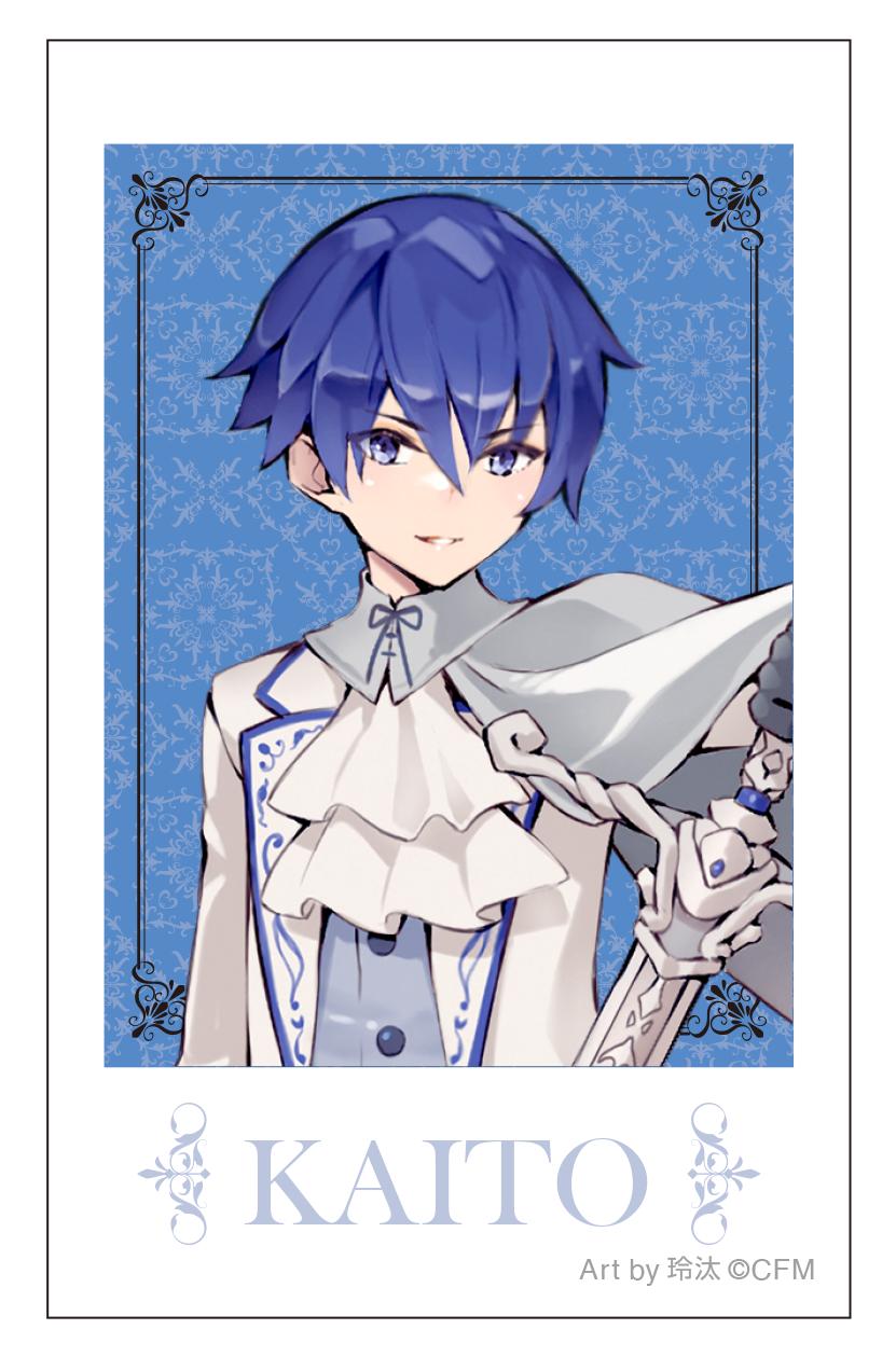 初音ミクシリーズ_チェキプリント／KAITO　騎士　Art by 玲汰