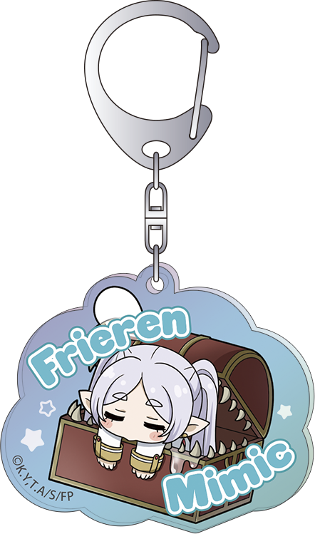 葬送のフリーレン_オーロラアクリルキーホルダー／～ゆめをみるまほう～　フリーレン＆ミミック