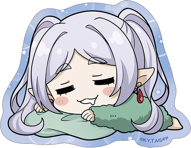 葬送のフリーレン_ステッカー／～ゆめをみるまほう～　フリーレン