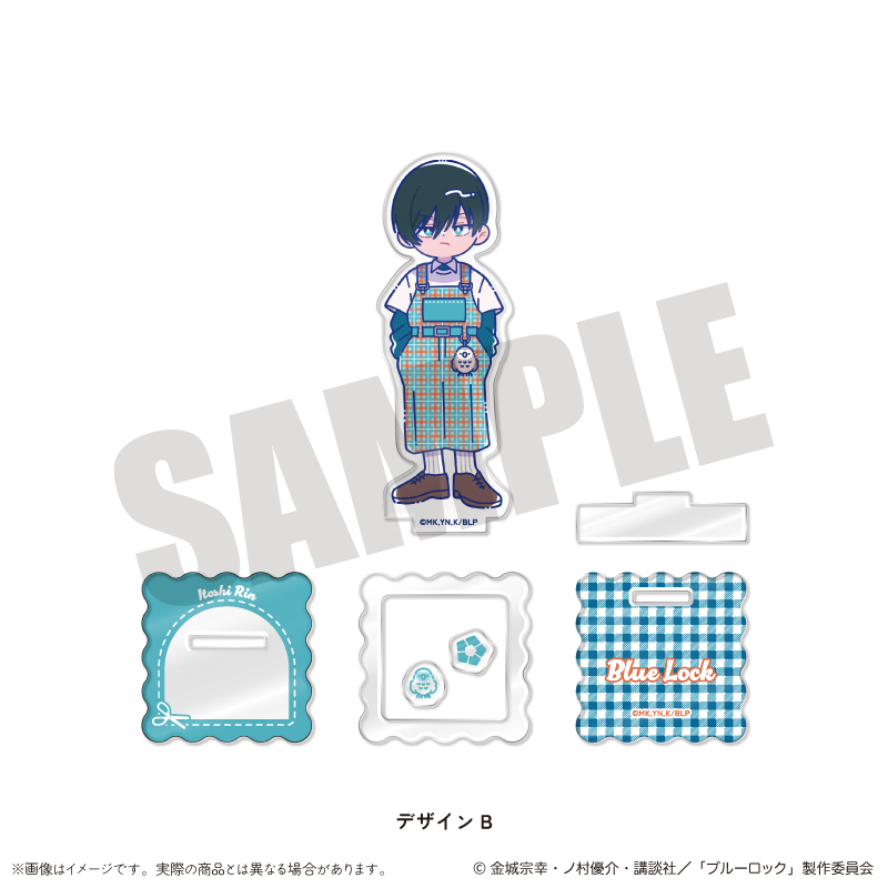 ブルーロック_アクリルスタンド にゅ～とろ 第3弾 B 糸師 凛