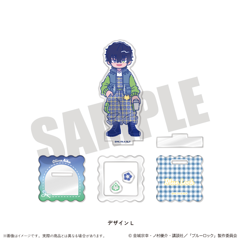 ブルーロック_アクリルスタンド にゅ～とろ 第3弾 L オリヴァ・愛空