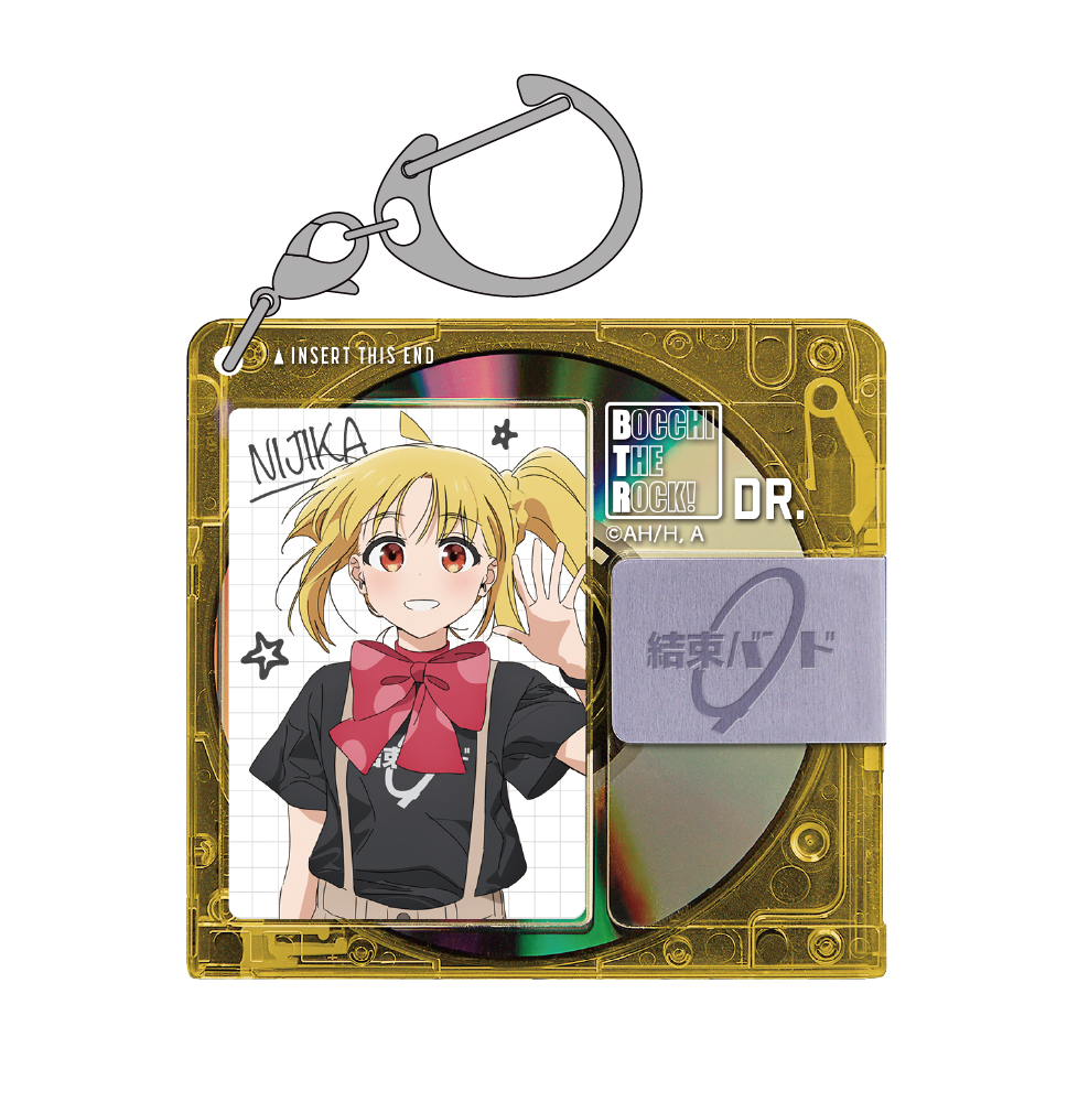 ぼっち・ざ・ろっく!_伊地知虹夏 ディスク風アクリルマルチキーホルダー