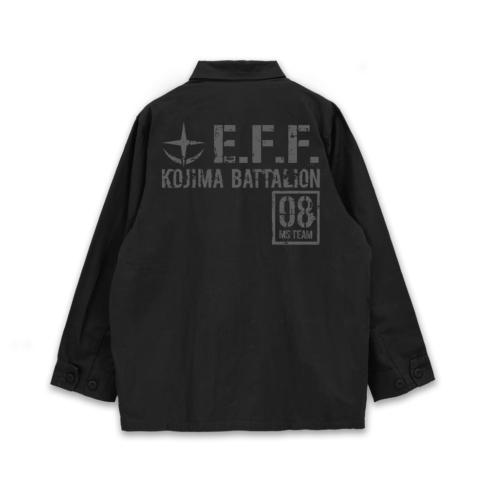 機動戦士ガンダム 第08MS小隊_XLサイズ_第08MS小隊 ファティーグジャケット/BLACK