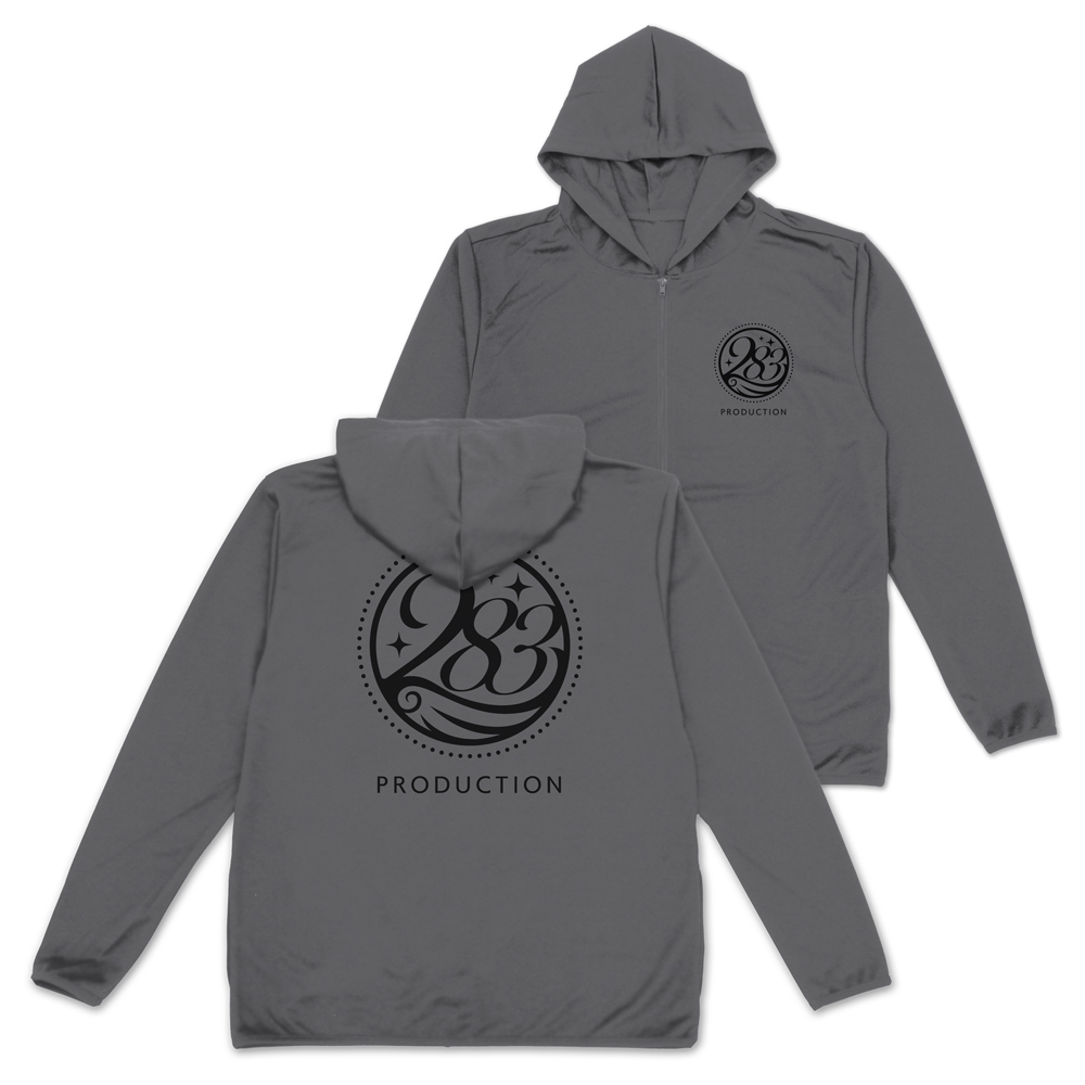 アイドルマスター シャイニーカラーズ_XLサイズ_283プロダクション 薄手ドライパーカー/GRAY