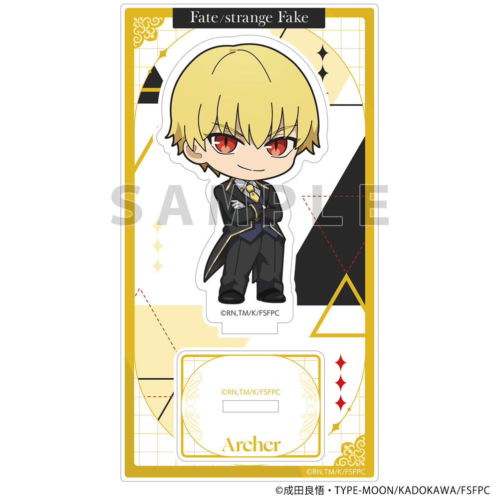Fate/strange Fake_アクリルスタンド(アーチャー/執事&メイド)