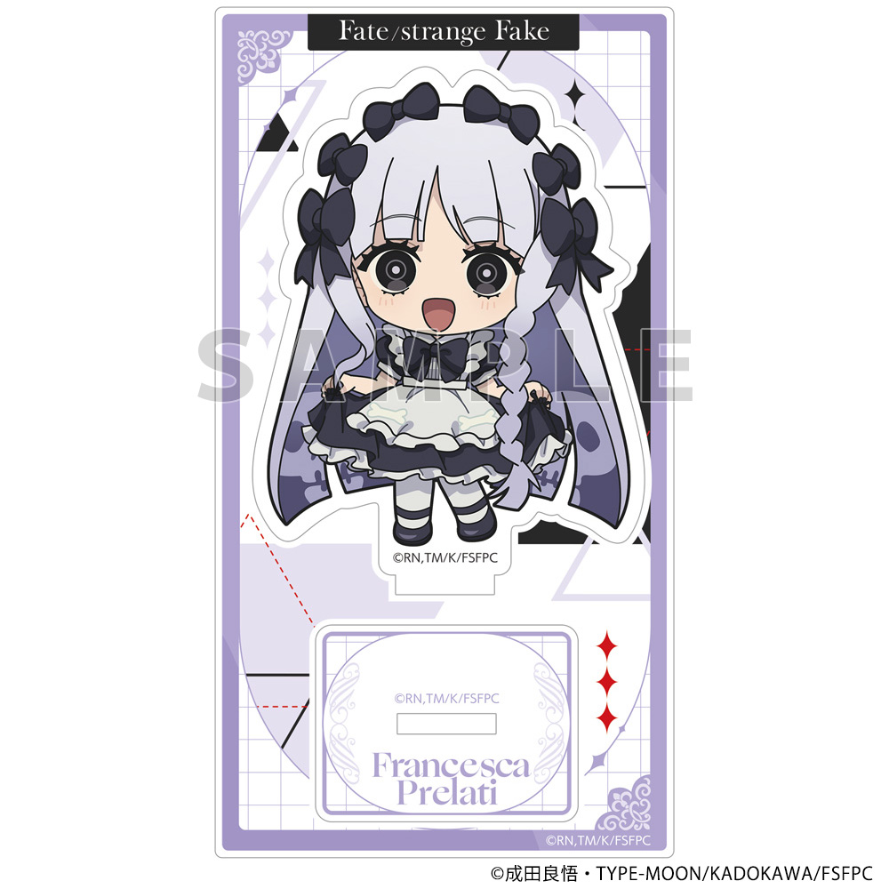 Fate/strange Fake_アクリルスタンド(フランチェスカ・プレラーティ/執事&メイド)