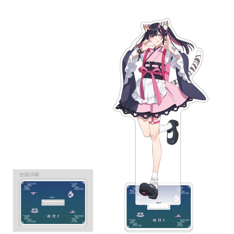 『超かぐや姫！』入場者特典「スタッフイラスト集」、アクリルスタンド駒沢雷 超かぐや姫!_特大アクリルスタンド(駒沢乃依) | 超かぐや姫！ 公式