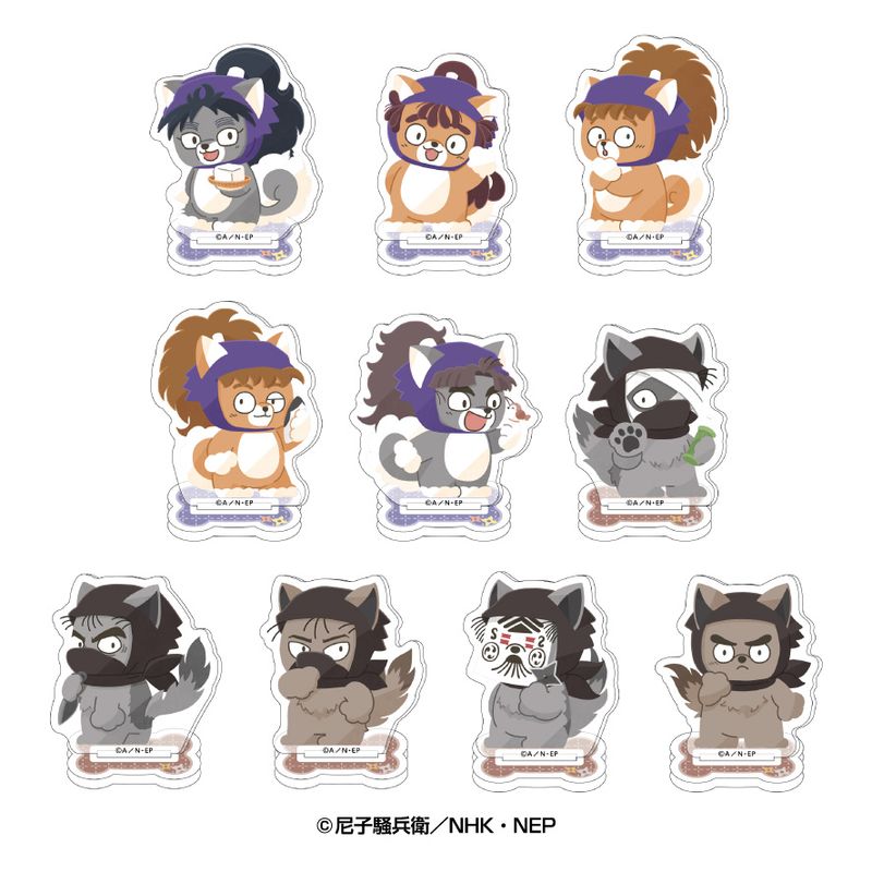 忍たま乱太郎_どうぶつフォーゼ アクリルスタンド2 【BOX／10個入り