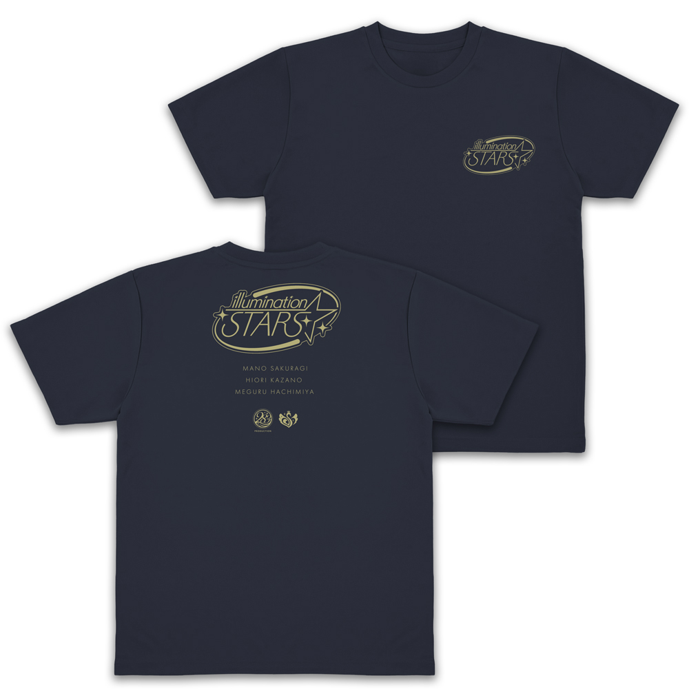 アイドルマスター シャイニーカラーズ_Lサイズ_283プロ イルミネーションスターズ ドライTシャツ/NAVY