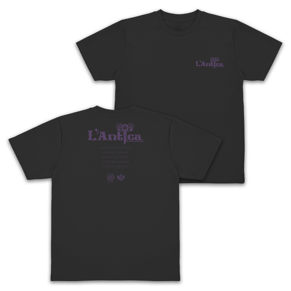 アイドルマスター シャイニーカラーズ_XLサイズ_283プロ アンティーカ ドライTシャツ/BLACK