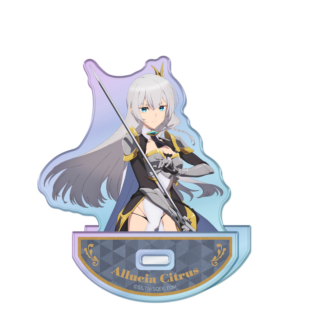 片田舎のおっさん、剣聖になる_ホログラムゆらゆらアクリルキャラスタンド アリューシア・シトラス