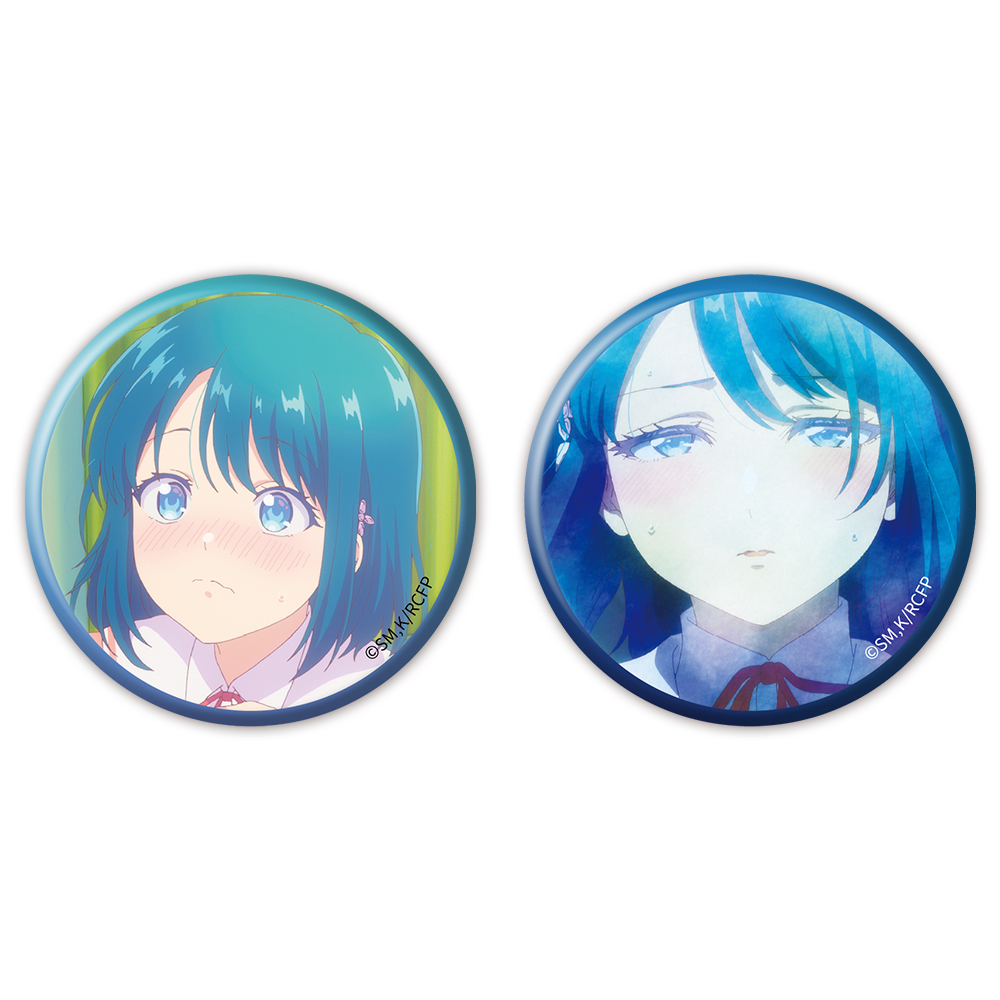 幼馴染とはラブコメにならない_缶バッジ2個セット 水萌 汐