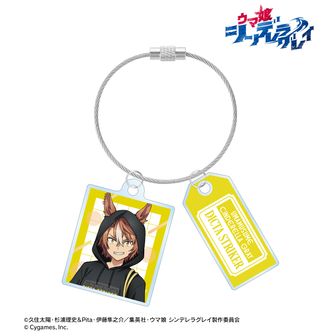 ウマ娘 シンデレラグレイ_グリッター缶バッジ／メジロアルダン | 公式