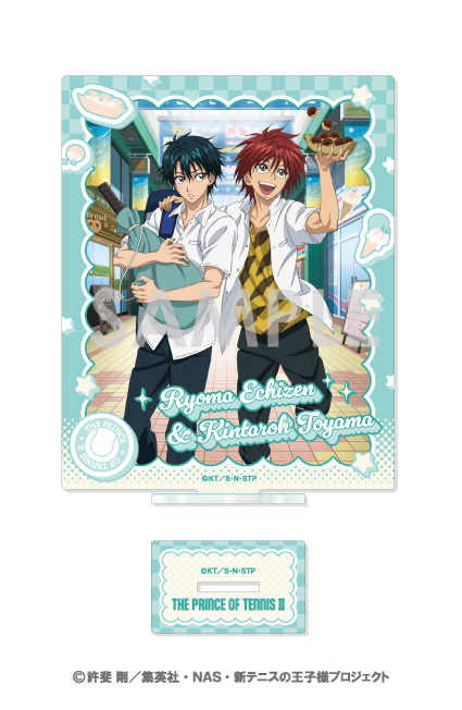 新テニスの王子様_アクリルスタンド-in SHOPPING- 1 越前リョーマ&遠山金太郎