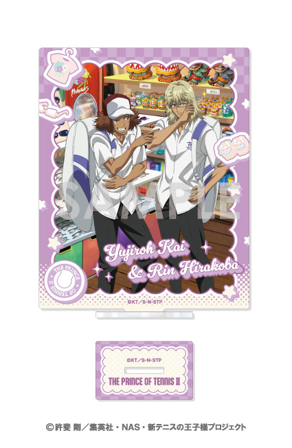 新テニスの王子様_アクリルスタンド-in SHOPPING- 10 甲斐裕次郎&平古場凛