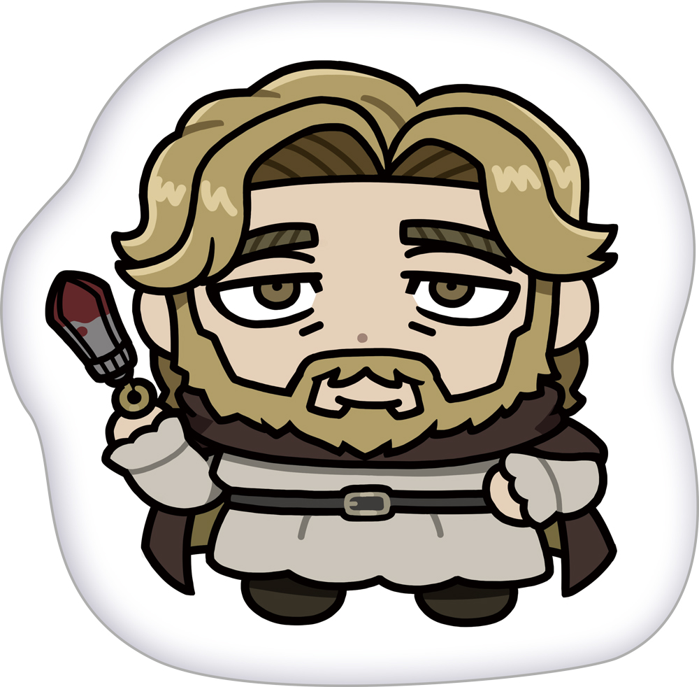 チ。?地球の運動について?_【描き起こし】ダイカットクッション　ノヴァク