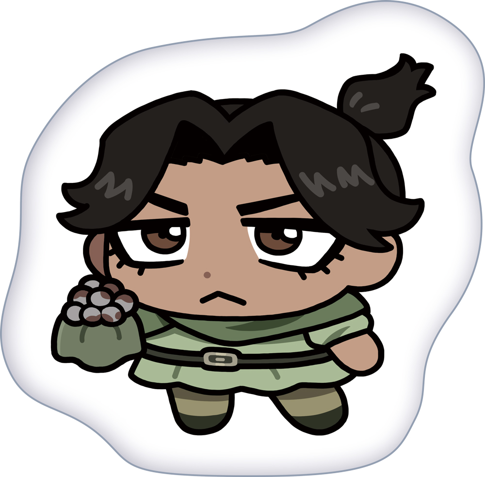 チ。?地球の運動について?_【描き起こし】ダイカットクッション　ドゥラカ