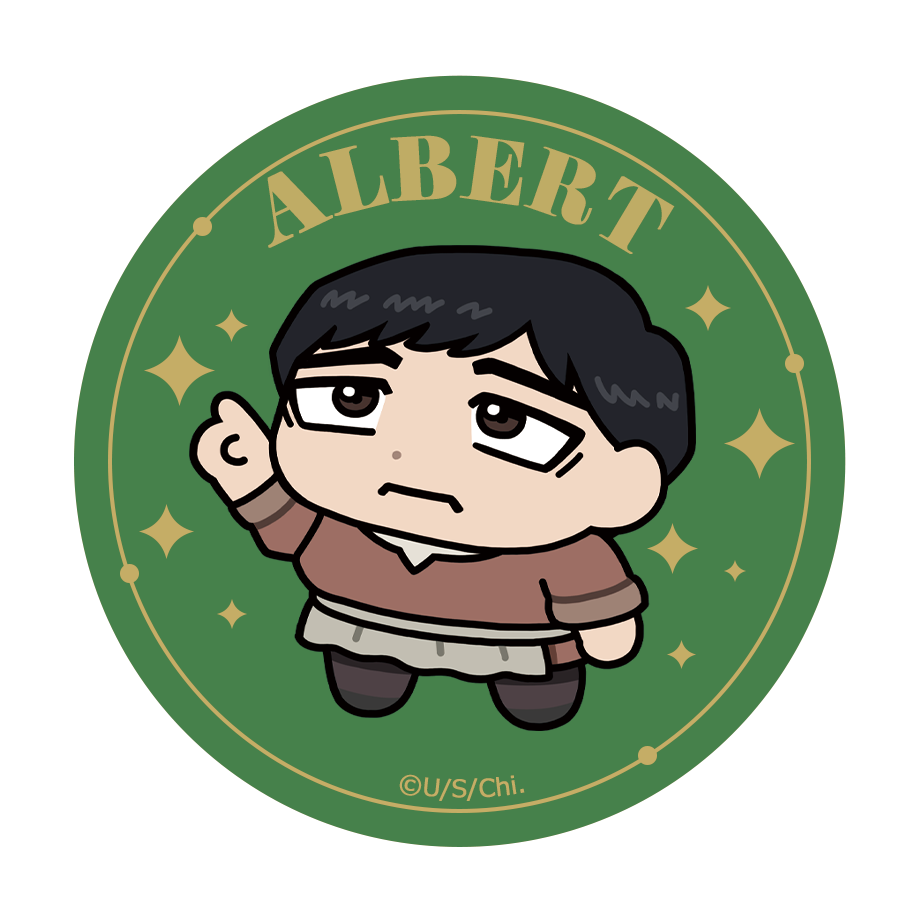 チ。?地球の運動について?_【描き起こし】トレーディンググリッター缶バッジ　(全9種)　【BOX／9個入り】