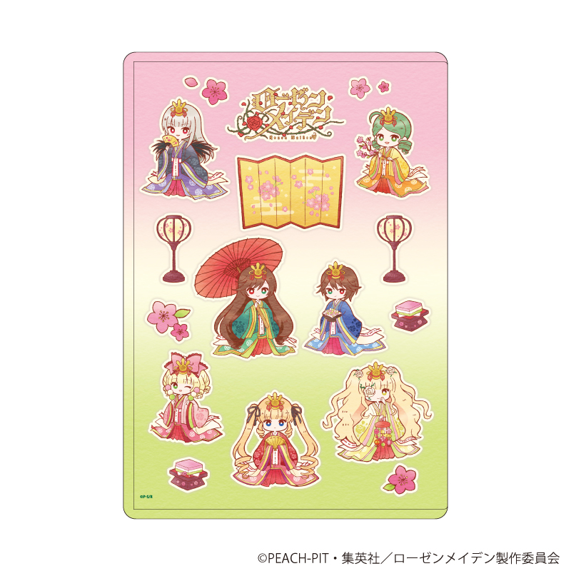 ローゼンメイデン_キャラクリアケース09/集合デザイン(レトロアートイラスト)
