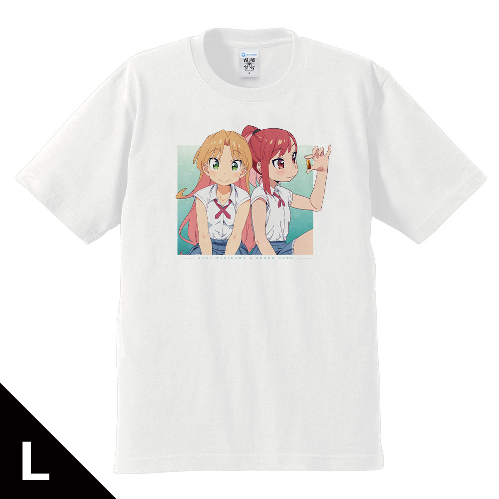 瑠璃の宝石_Lサイズ_Tシャツ 瑠璃＆硝子