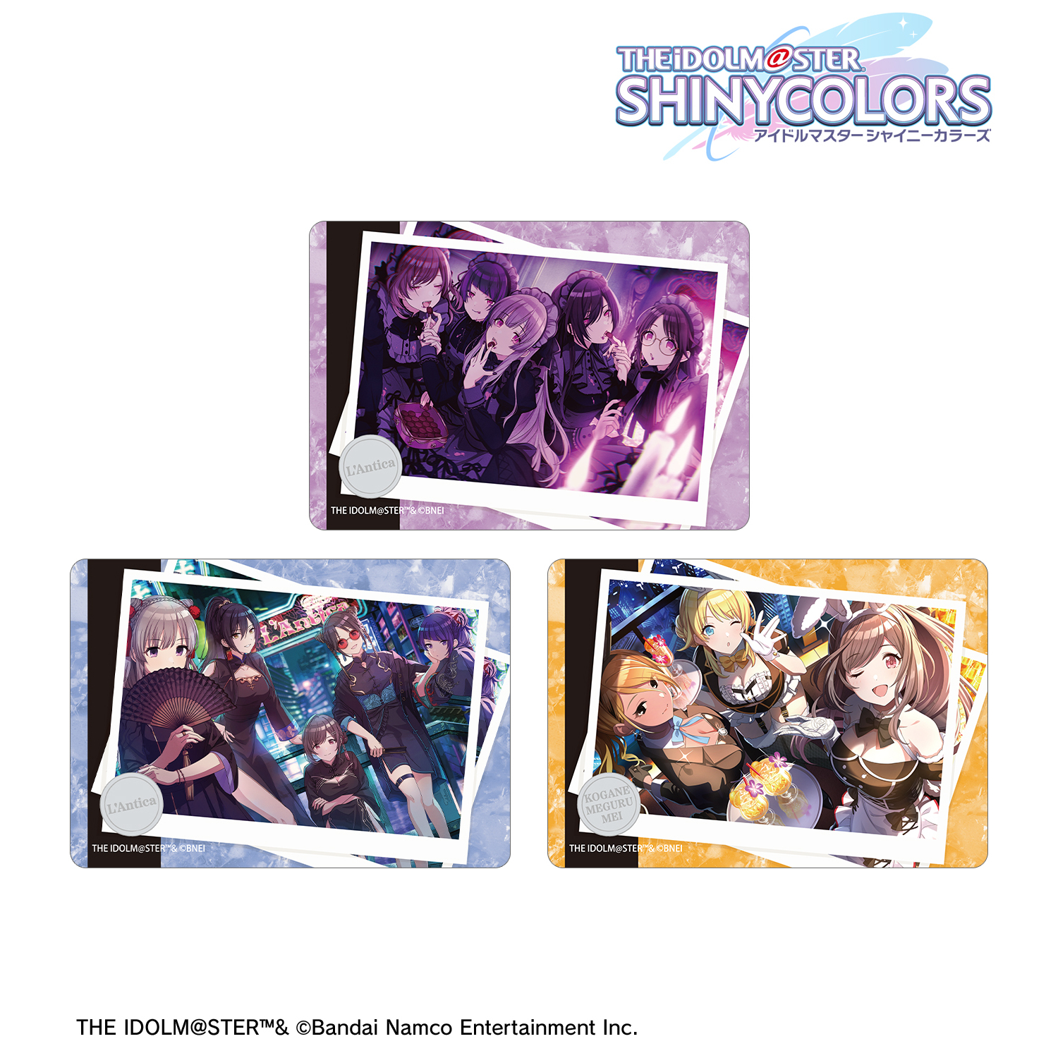 アイドルマスター シャイニーカラーズ_B8硬質カードケース3枚セット