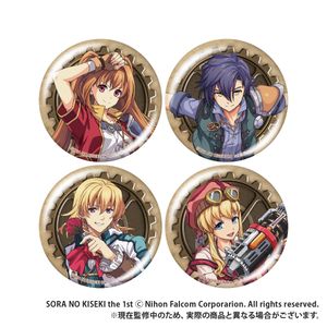 The Legend of Heroes: Trails in the Sky the 1st - [Trading] Original Illustration Can Badge - pcs