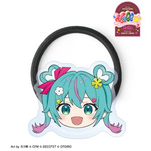 デコミクLIVE starring 初音ミク『Hello』Produced by DECO*27 / OTOIRO_デコミク (ライトネス) Art by ろづ希 アクリルヘアゴム