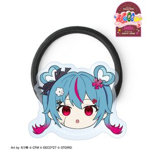 デコミクLIVE starring 初音ミク『Hello』Produced by DECO*27 / OTOIRO_デコミク (ダークネス) Art by ろづ希 アクリルヘアゴム