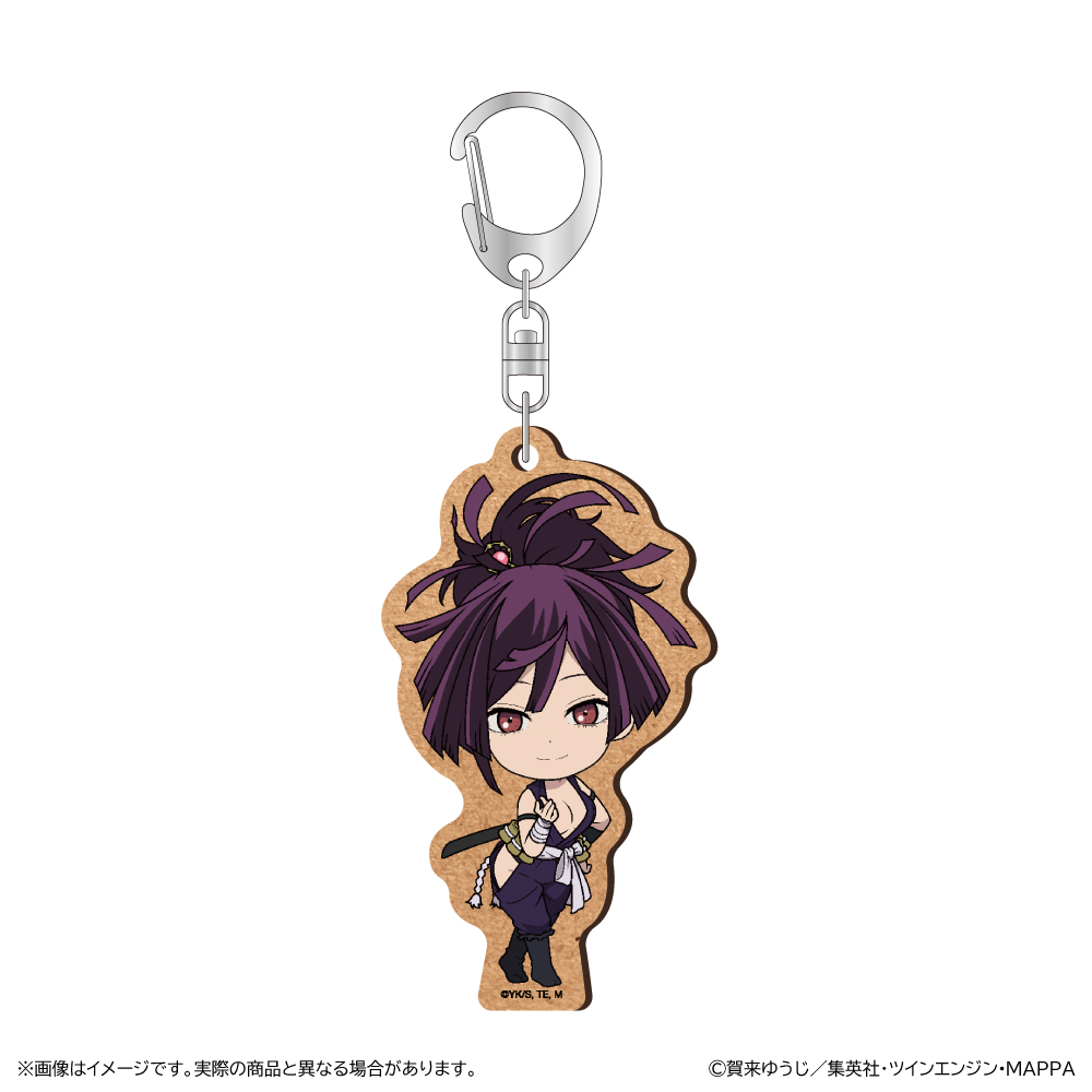 地獄楽_MDF キーホルダー/杠