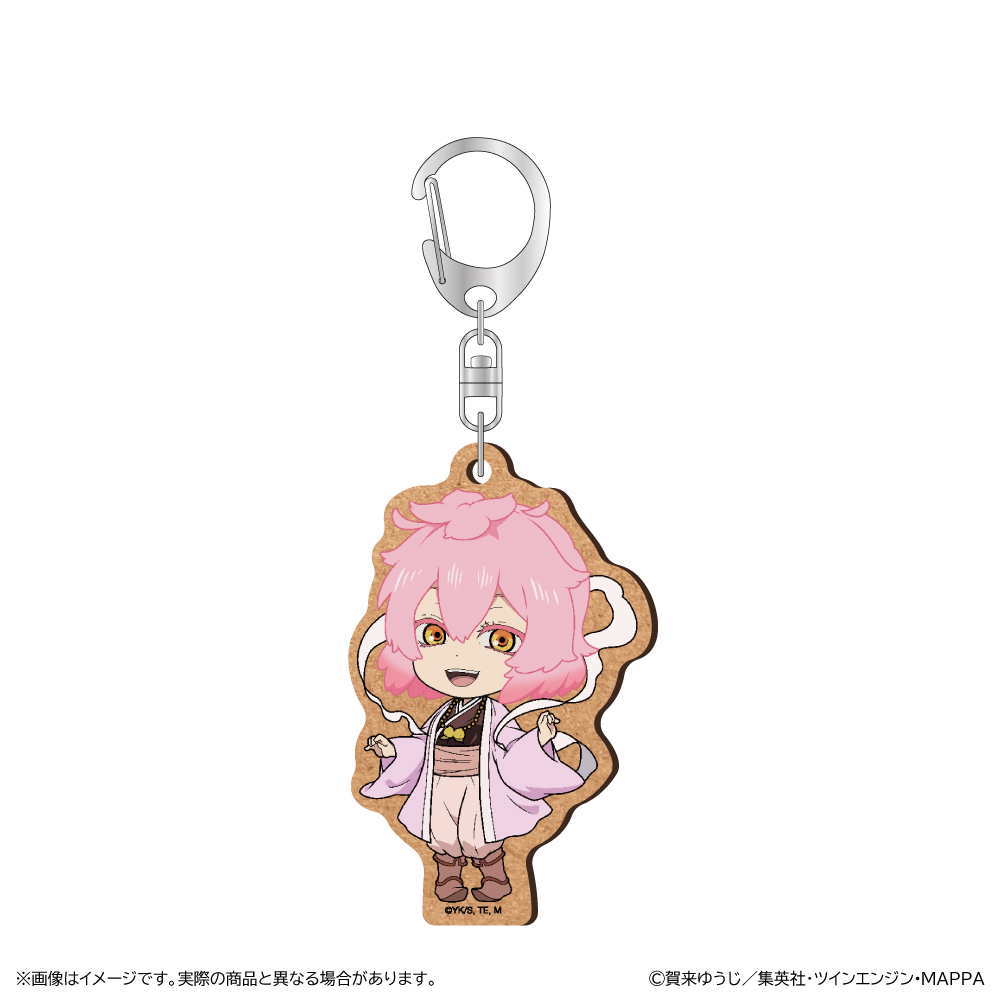 地獄楽_MDF キーホルダー/桃花