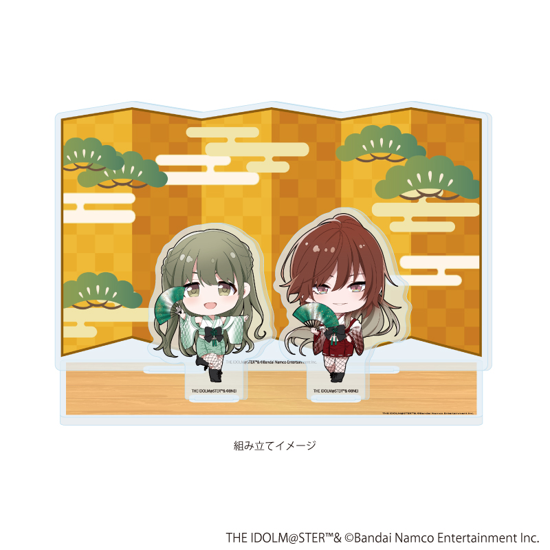 アイドルマスター シャイニーカラーズ_アクリルジオラマ08/283プロ シーズ 舞姫彩華ver.(ミニキャライラスト)