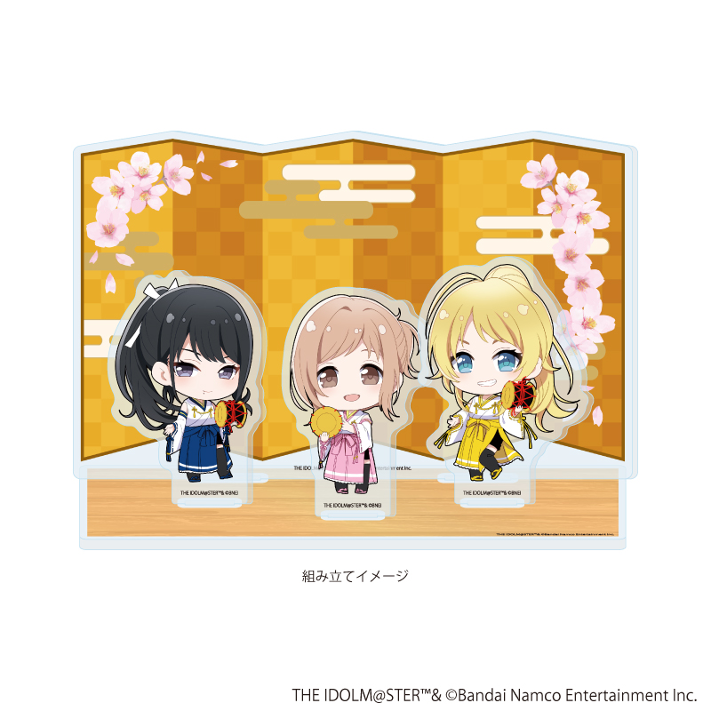 アイドルマスター シャイニーカラーズ_アクリルジオラマ09/283プロ イルミネーションスターズ 舞姫彩華ver.(ミニキャライラスト)