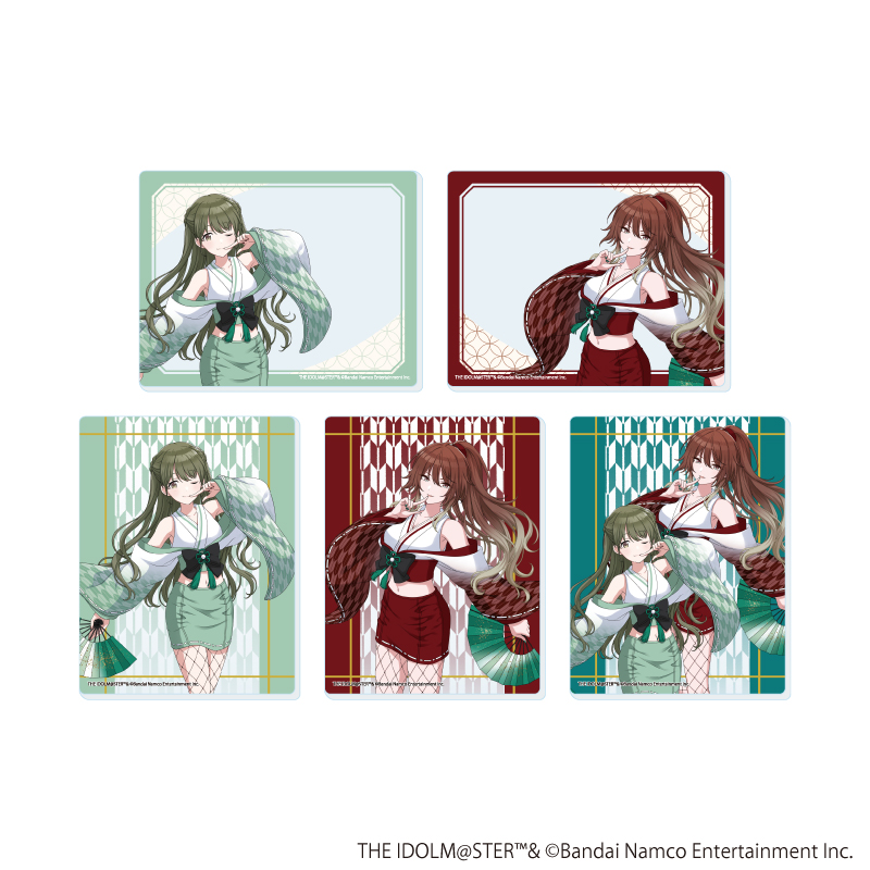 アイドルマスター シャイニーカラーズ_アクリルカード07/舞姫彩華ver. コンプリートセット(全5種)(描き下ろしイラスト)【コンプリートセット/5個入り】