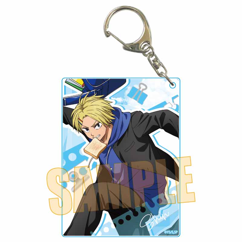 SAKAMOTO DAYS_ちょいデカアクリルキーホルダー 朝倉 シン(先生と生徒)