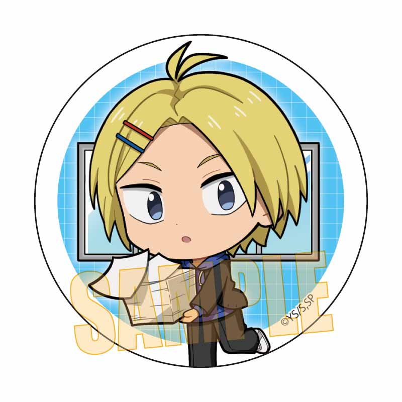 SAKAMOTO DAYS_缶バッジ 朝倉 シン(先生と生徒)