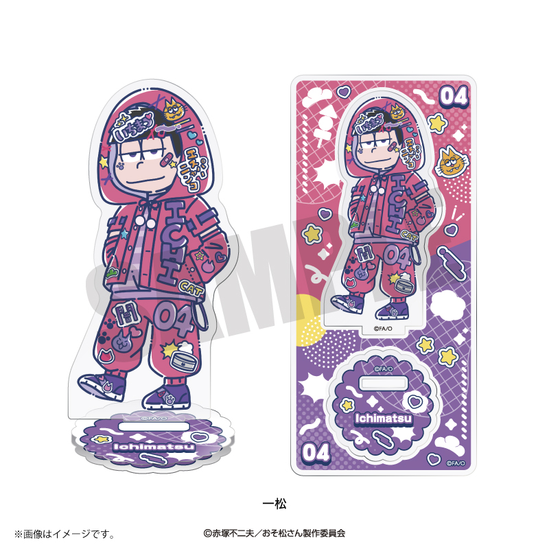 おそ松さん_れとぽぷ アクリルスタンド 一松