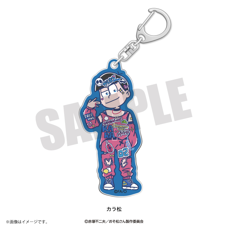 おそ松さん_れとぽぷ アクリルキーホルダー カラ松