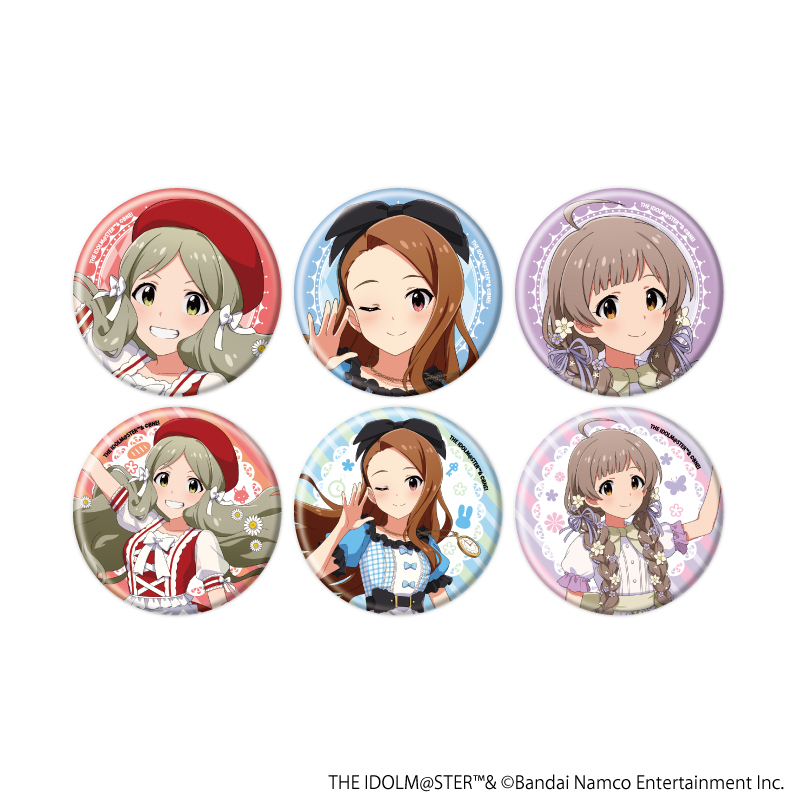 アイドルマスター ミリオンライブ！_缶バッジ14/コンプリートセット(全6種)(描き下ろしイラスト)【コンプリートセット/6個入り】