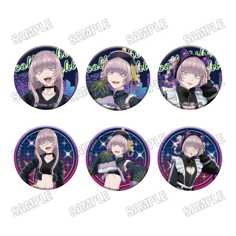 よふかしのうた Season2_描き下ろし缶バッジコレクション　【コンプリートBOX／6個入り】