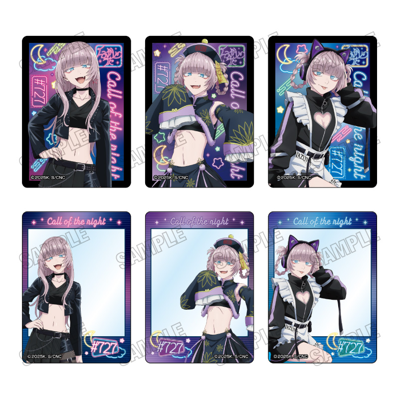 よふかしのうた Season2_描き下ろしクリアカードコレクション　【コンプリートBOX／6パック入り】