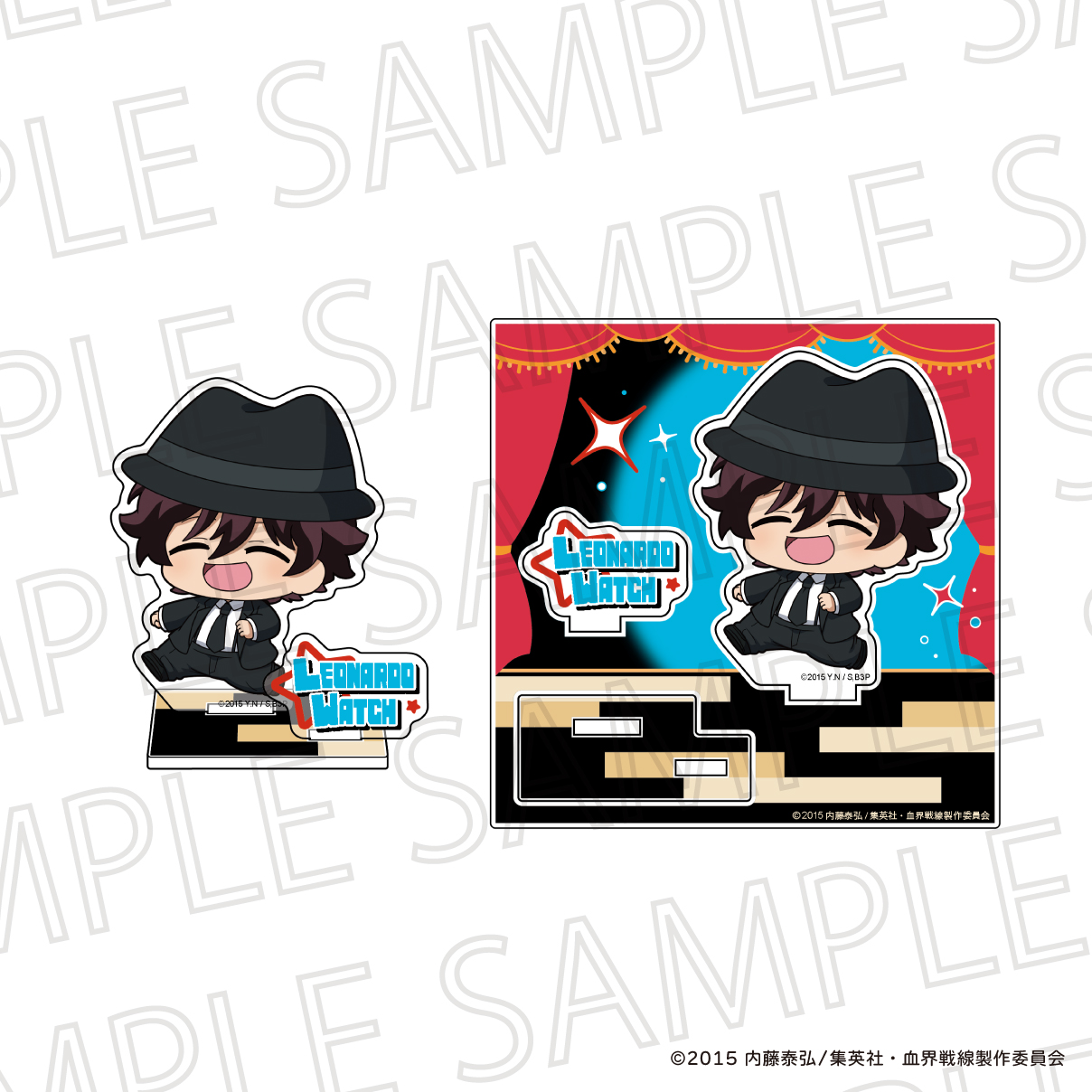 血界戦線_ぷちてく　アクリルスタンド　レオナルド・ウォッチ