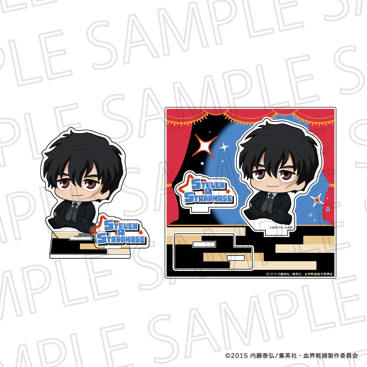 血界戦線_ぷちてく　アクリルスタンド　スティーブン・A・スターフェイズ