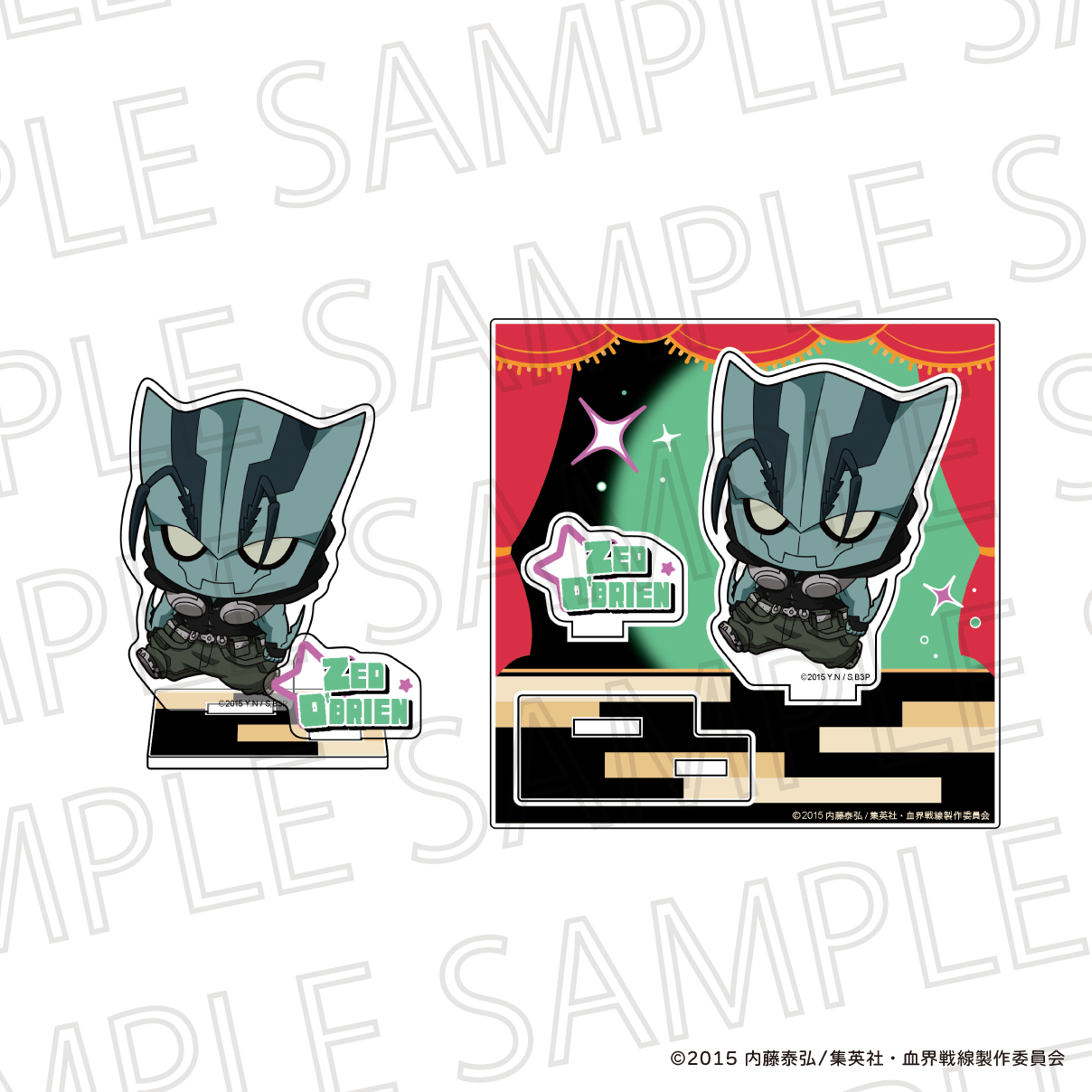 血界戦線_ぷちてく　アクリルスタンド　ツェッド・オブライエン