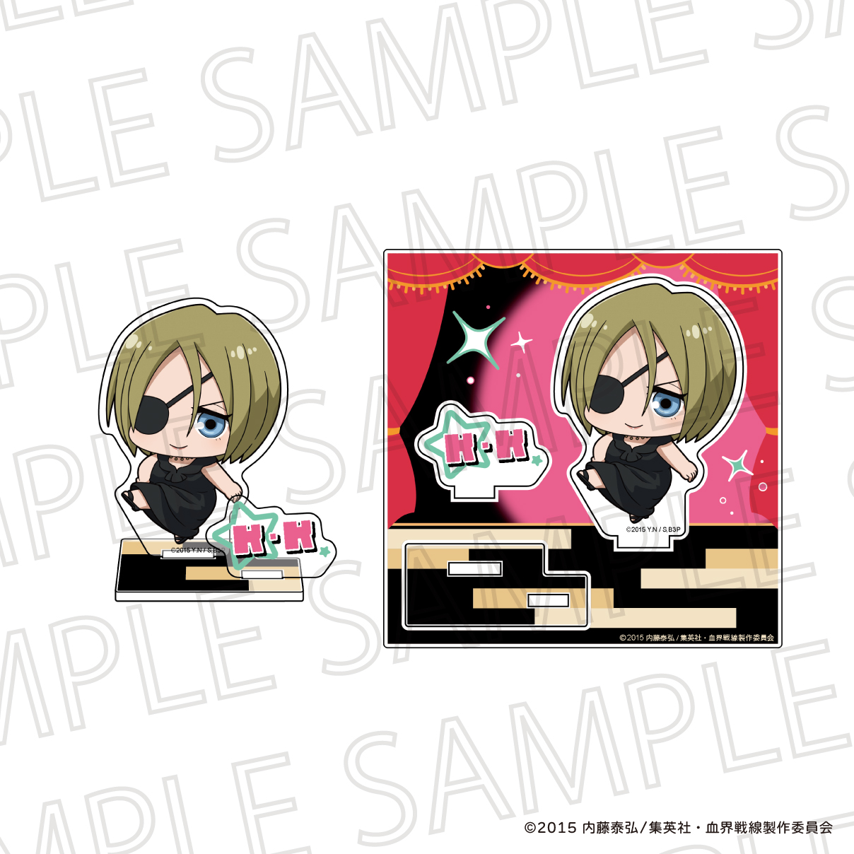 血界戦線_ぷちてく　アクリルスタンド　K・K