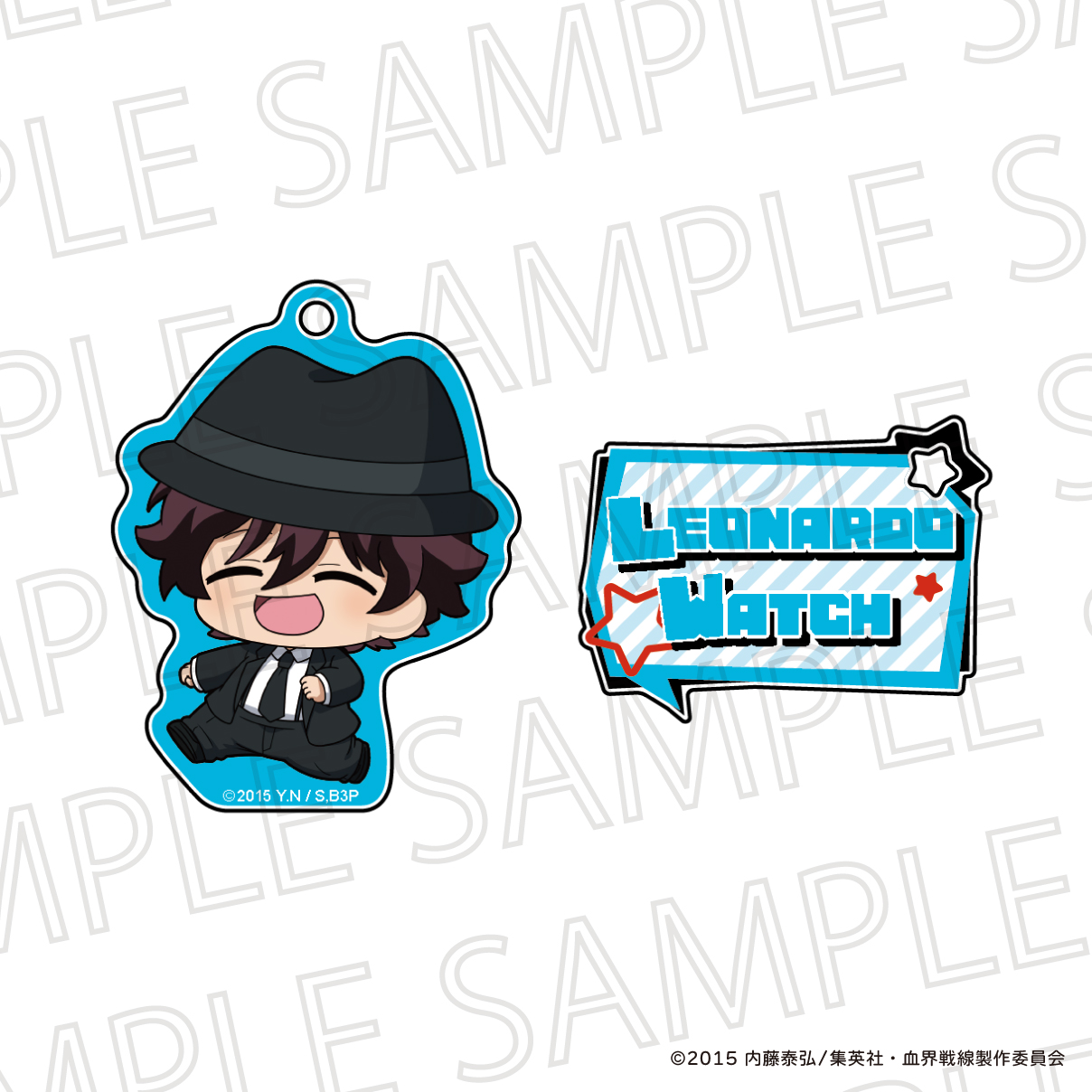 血界戦線_ぷちてく　アクリルキーホルダー　レオナルド・ウォッチ