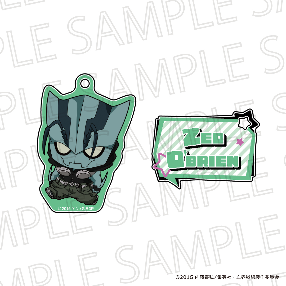 血界戦線_ぷちてく　アクリルキーホルダー　ツェッド・オブライエン