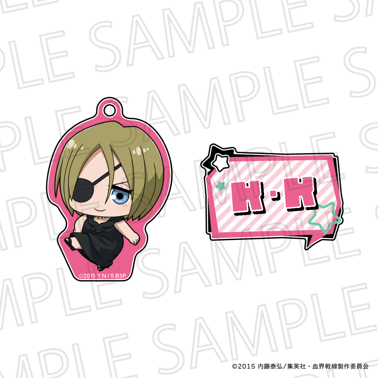 血界戦線_ぷちてく　アクリルキーホルダー　K・K