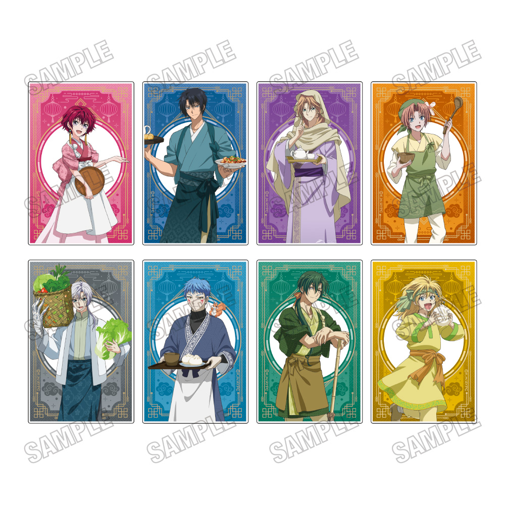 暁のヨナ_描き下ろしアクリルブロックコレクション【カフェver.】　【コンプリートBOX／8個入り】