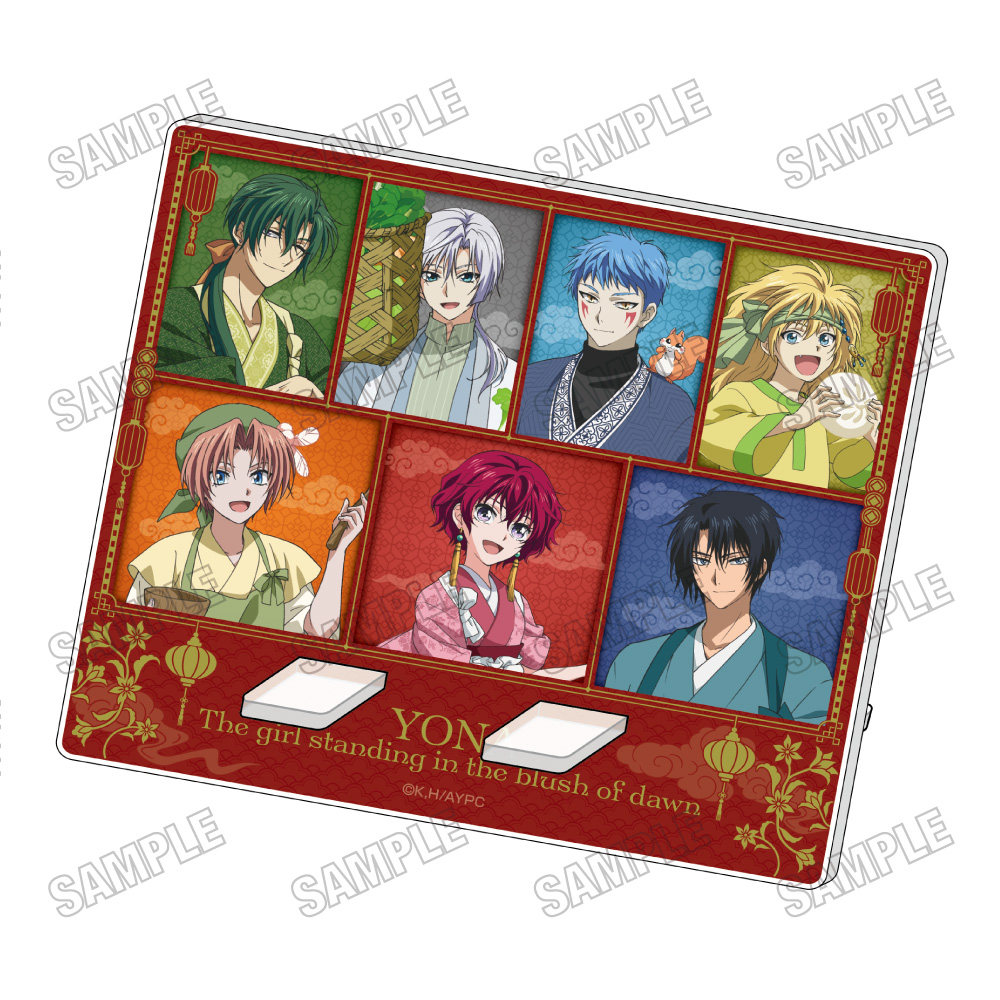 暁のヨナ_描き下ろしアクリルマルチスタンド【カフェver.】A